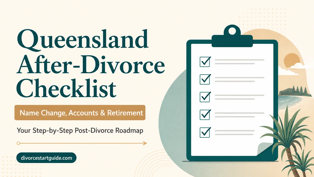 Queensland After-Divorce Checklist — Name, Accounts & Super