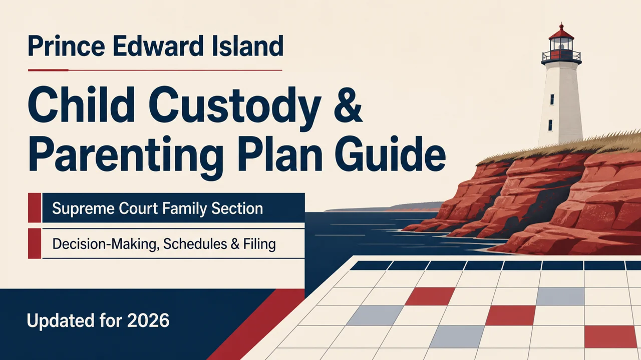 PEI Custody & Parenting Plan Guide — Supreme Court Family Section