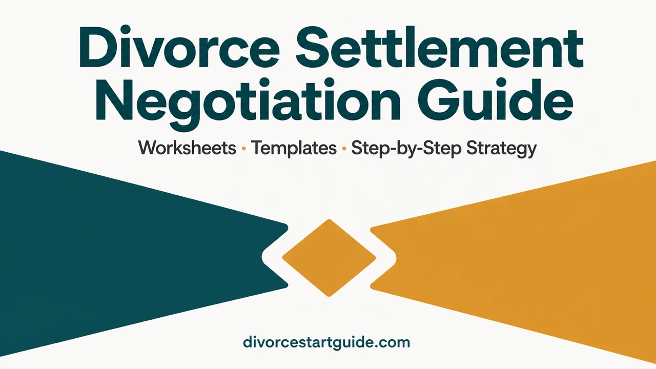 Divorce Settlement Negotiation Guide — Strategy Before Paperwork