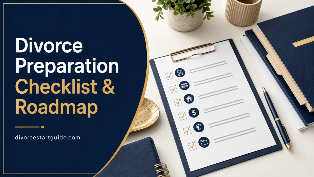 Divorce Preparation Checklist — Your Calm, Step-by-Step Roadmap
