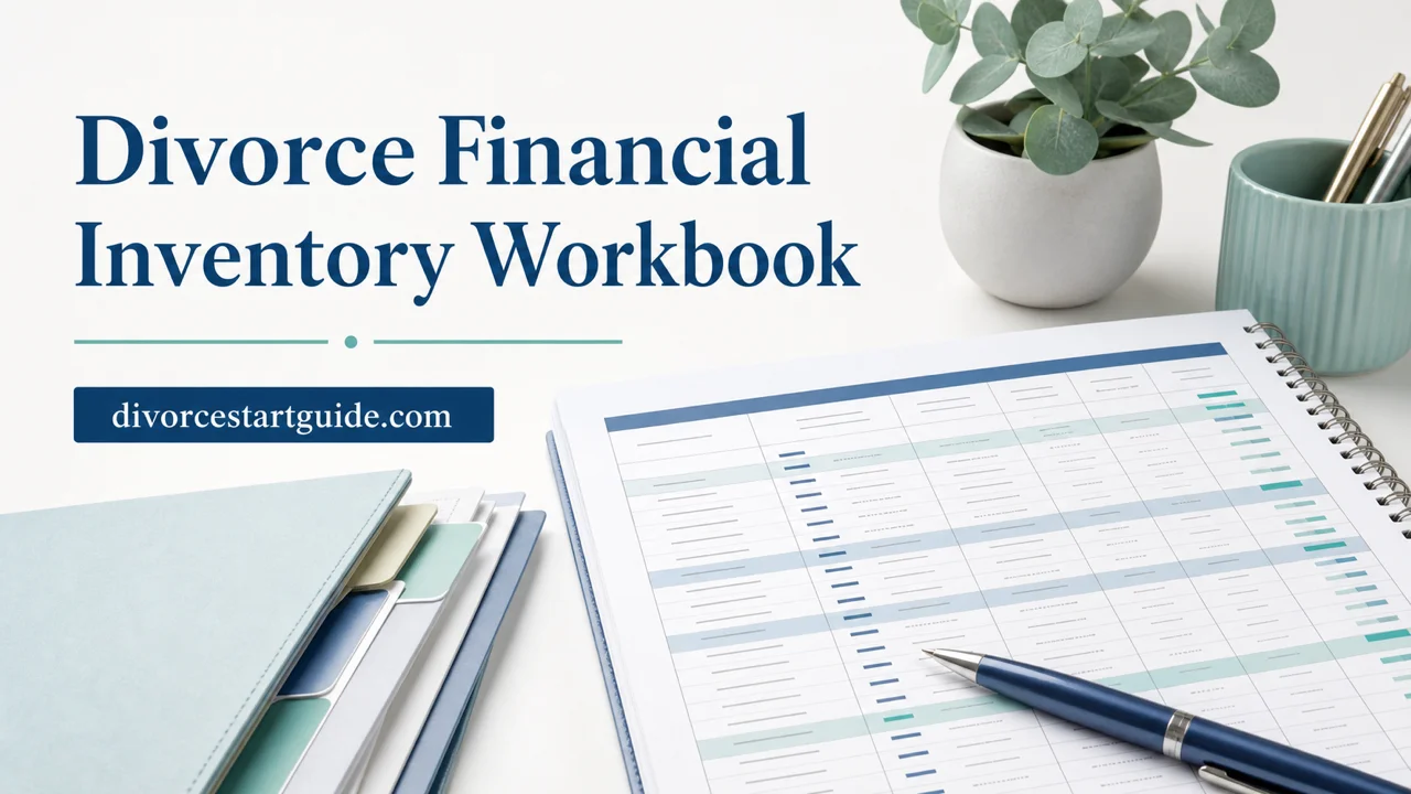 Divorce Financial Inventory Workbook — Every Dollar Accounted For