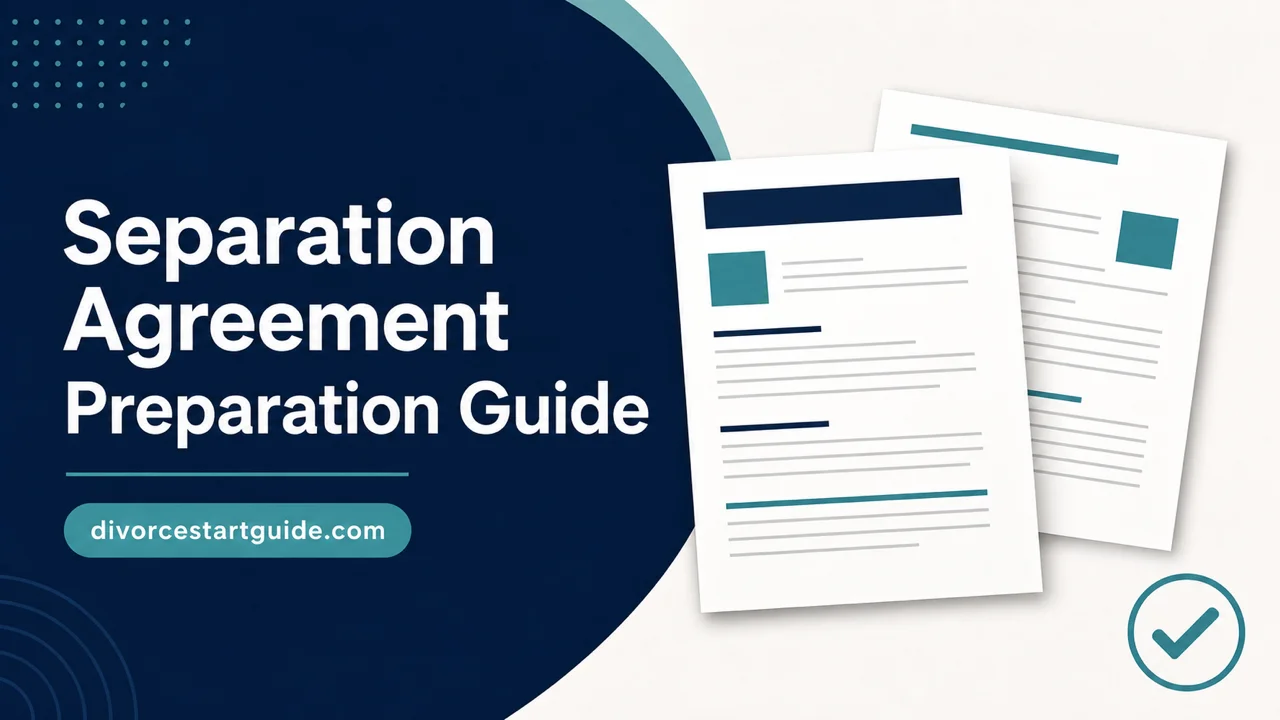 Separation Agreement Guide — Organize Every Decision Before You Draft