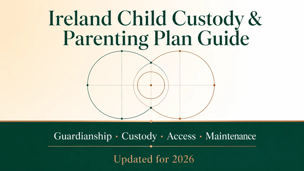 Ireland Custody & Parenting Plan Guide — Build a Court-Ready Agreement