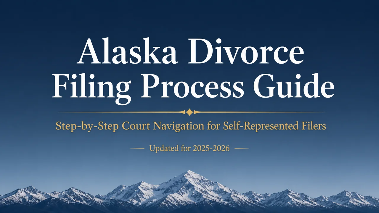 Alaska Divorce Filing Process Guide — Navigate the Last Frontier's Courts