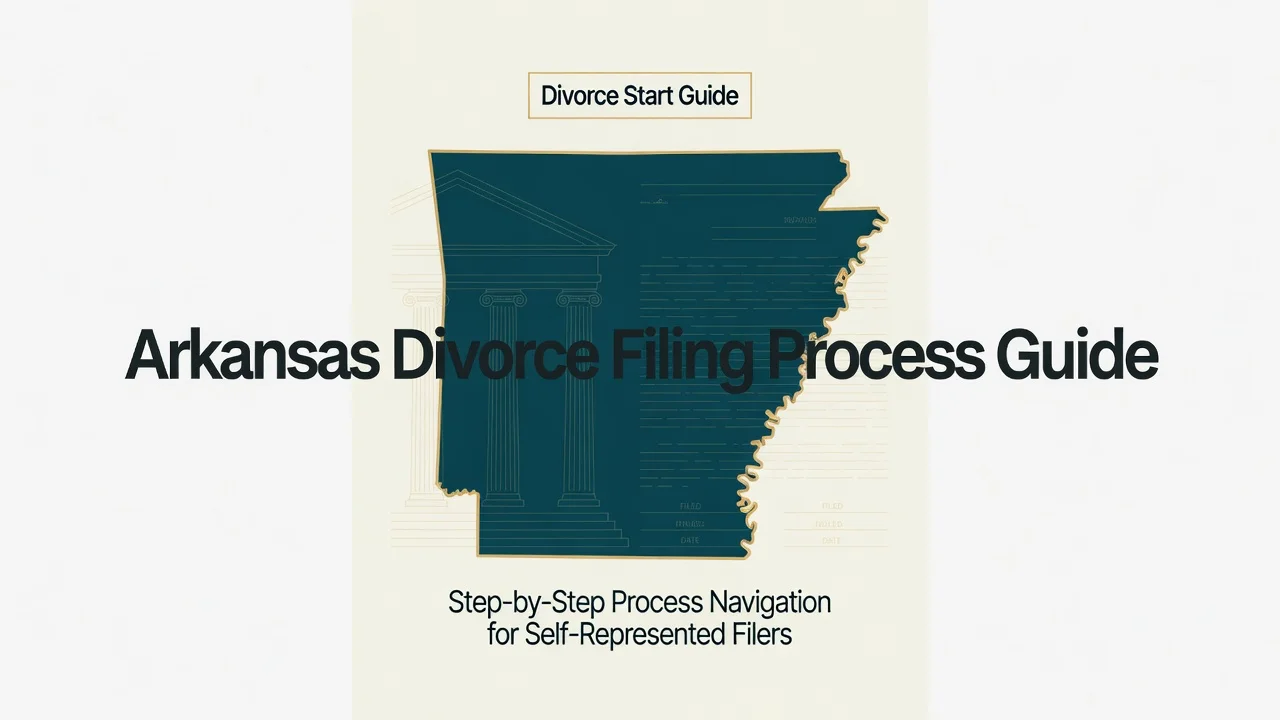 Arkansas Divorce Filing Process — Navigate the Courts Without a Lawyer