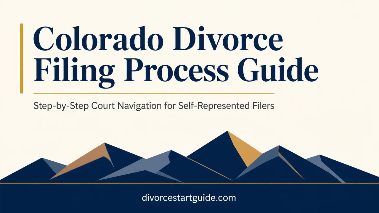 Colorado Divorce Filing Process — Navigate the 91-Day Timeline