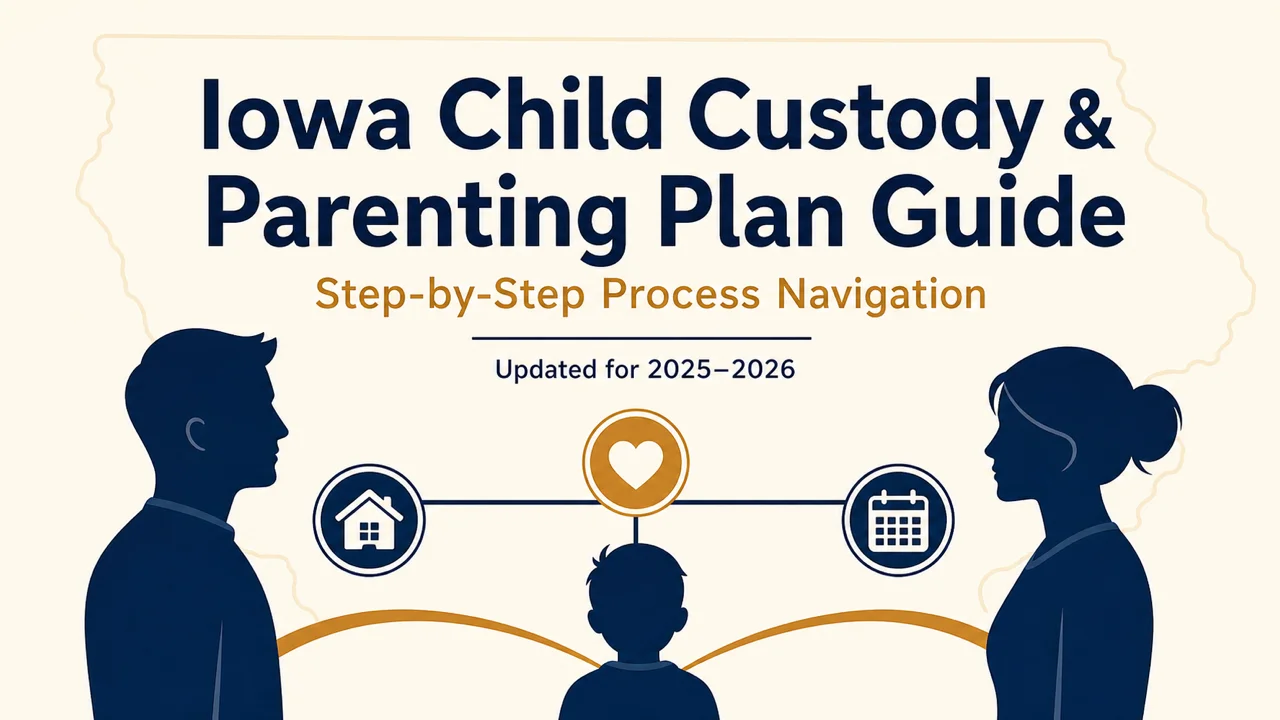 Iowa Custody & Parenting Plan Guide — Navigate the Process Step by Step