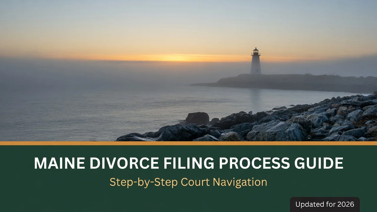Maine Divorce Filing Process — Your Step-by-Step Court Roadmap