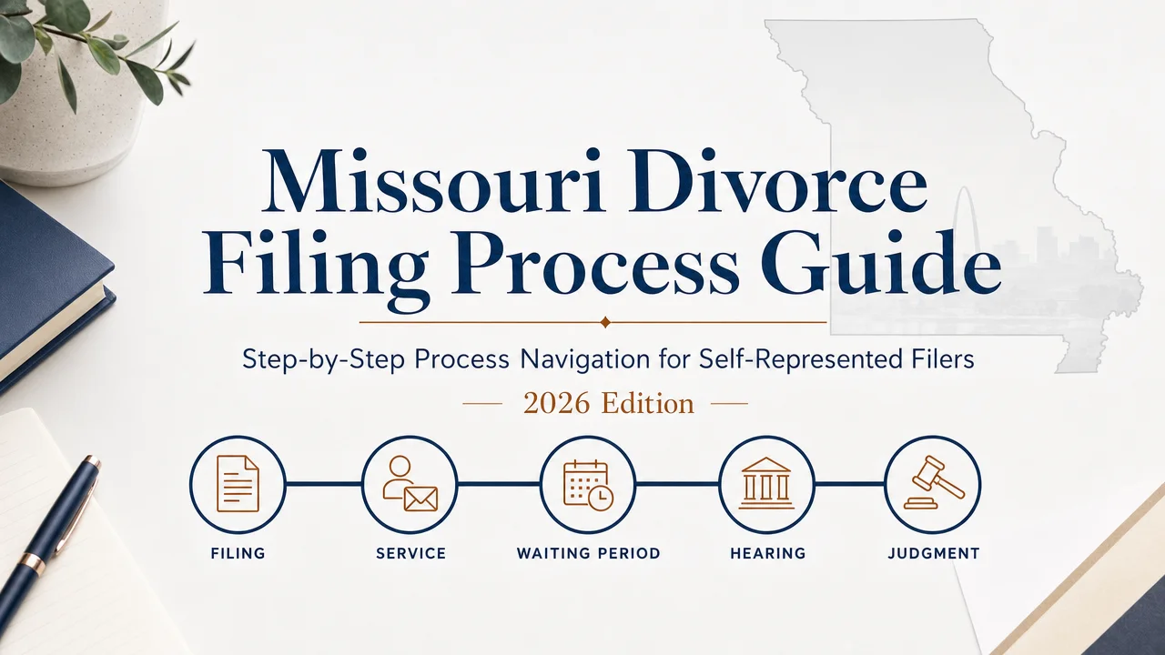 Missouri Divorce Filing Process — File Pro Se With Confidence
