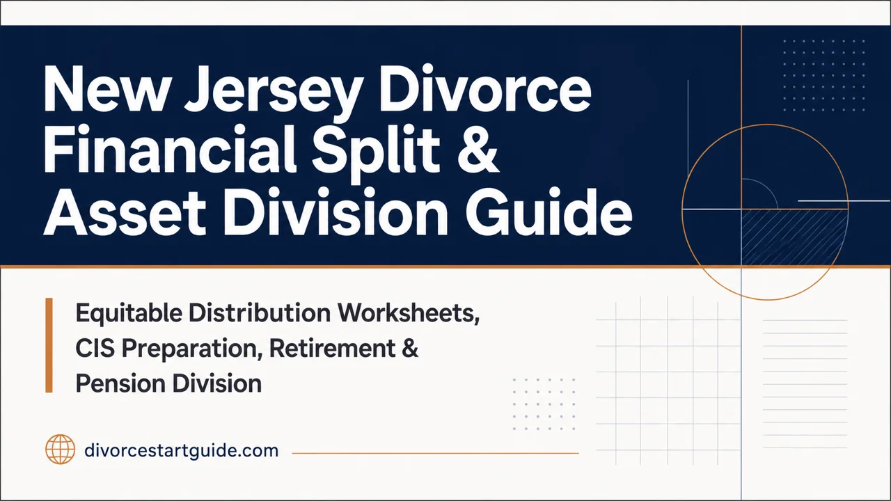 New Jersey Divorce Financial Split — Equitable Distribution Guide