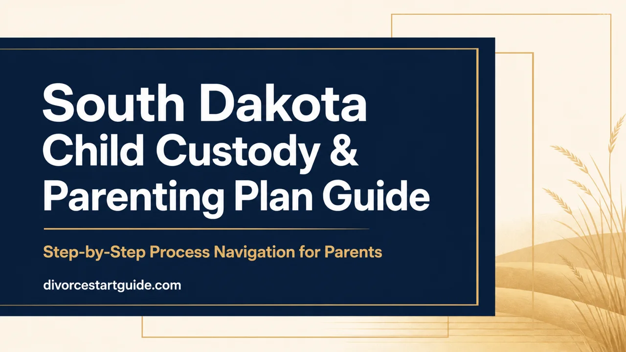 South Dakota Custody & Parenting Plan Guide — Navigate the 60-Day Timeline