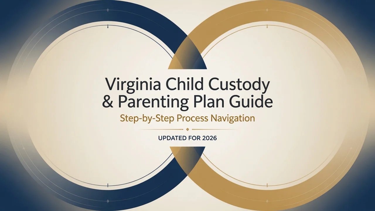 Virginia Child Custody & Parenting Plan Guide — Navigate the Process