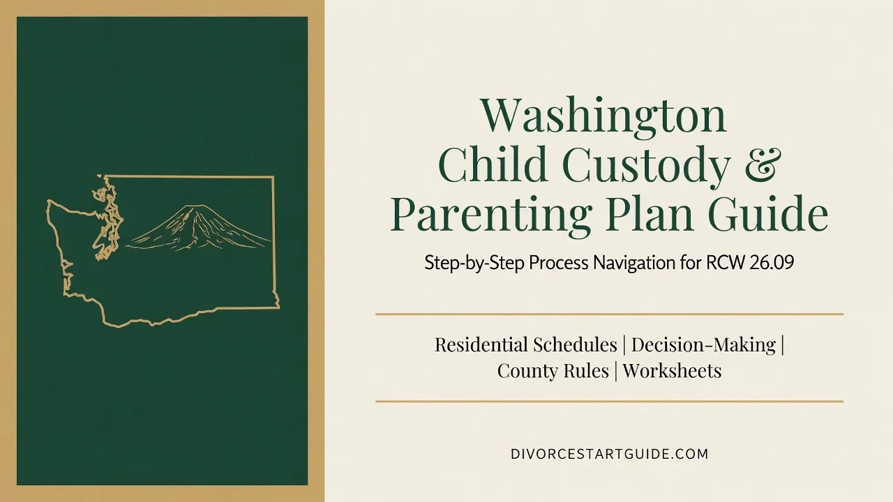 Washington Custody & Parenting Plan Guide — Navigate RCW 26.09