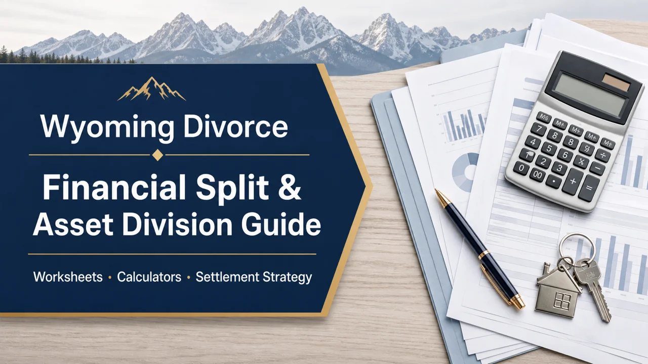 Wyoming Divorce Financial Split & Asset Division Guide